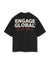 Engage 'Levels Above' Oversized T-Shirt (Black)